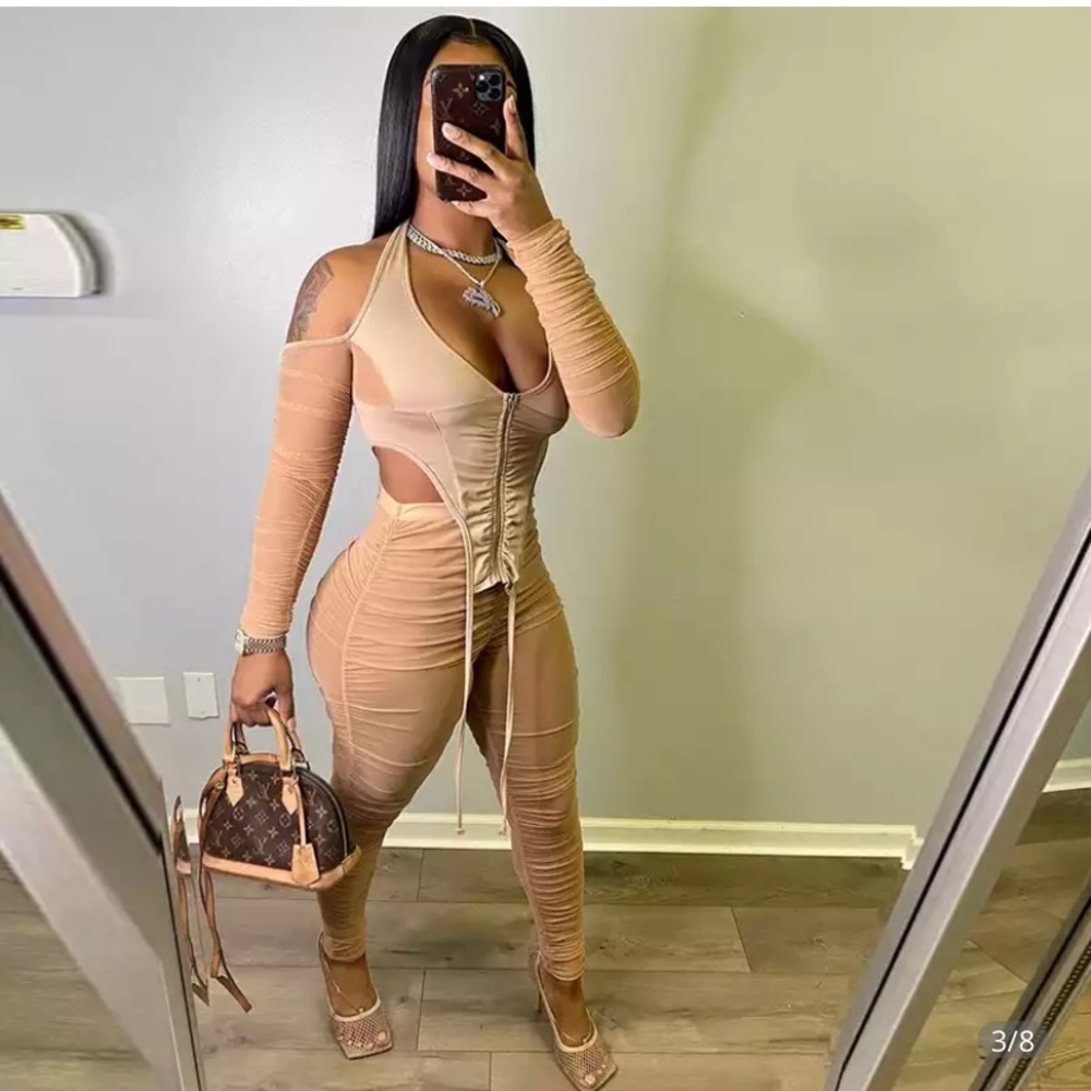 Sexy Sheer Two Piece